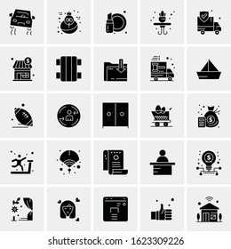 25 Universal Icons Vector illustration