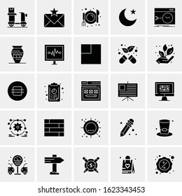 25 Universal Icons Vector illustration