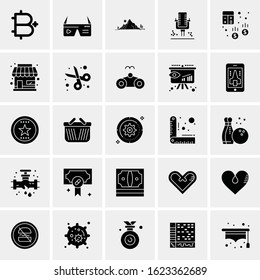 25 Universal Icons Vector illustration