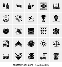 25 Universal Icons Vector illustration