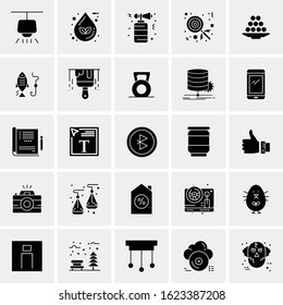 25 Universal Icons Vector illustration