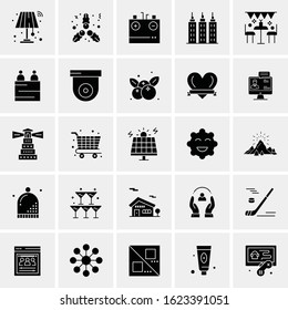 25 Universal Icons Vector illustration