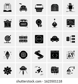 25 Universal Icons Vector illustration