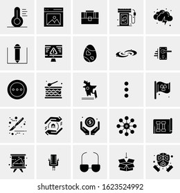 25 Universal Icons Vector illustration Creative Icon Illustration to use in web and Mobile Related project.