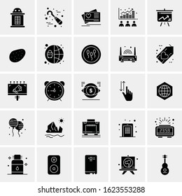 25 Universal Icons Vector illustration