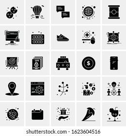 25 Universal Icons Vector illustration