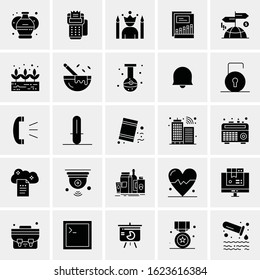 25 Universal Icons Vector illustration