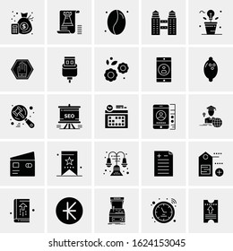 25 Universal Icons Vector illustration