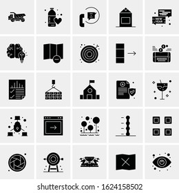 25 Universal Icons Vector illustration