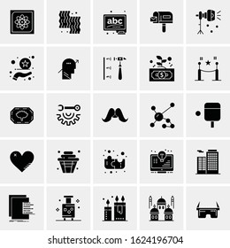25 Universal Icons Vector illustration