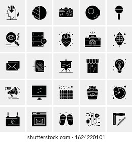 25 Universal Icons Vector illustration