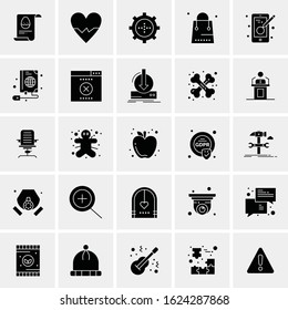 25 Universal Icons Vector illustration