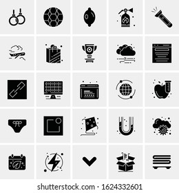 25 Universal Icons Vector illustration