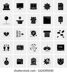25 Universal Icons Vector illustration