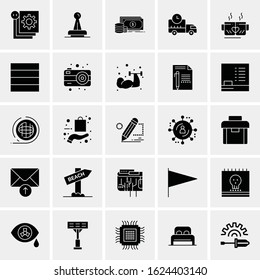 25 Universal Icons Vector illustration