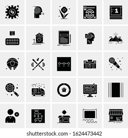 25 Universal Icons Vector illustration. Creative Beauitful Icon Illustration to use in Print and Web Related project.