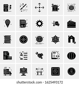 25 Universal Icons Vector illustration
