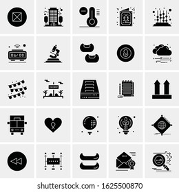 25 Universal Icons Vector illustration