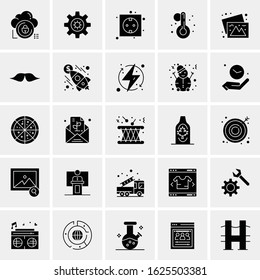 25 Universal Icons Vector illustration
