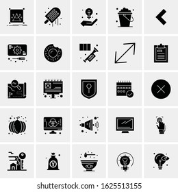 25 Universal Icons Vector illustration