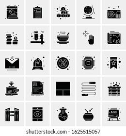 25 Universal Icons Vector illustration