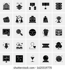 25 Universal Icons Vector illustration