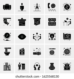 25 Universal Icons Vector illustration