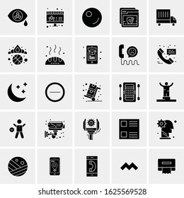25 Universal Icons Vector illustration