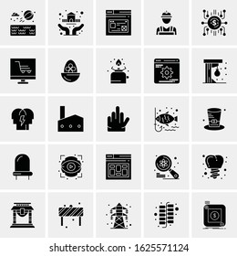 25 Universal Icons Vector illustration