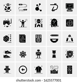 25 Universal Icons Vector illustration
