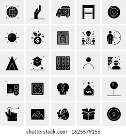 25 Universal Icons Vector illustration