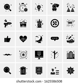 25 Universal Icons Vector illustration