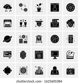 25 Universal Icons Vector illustration