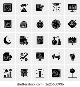 25 Universal Icons Vector illustration