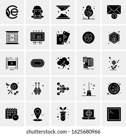 25 Universal Icons Vector illustration