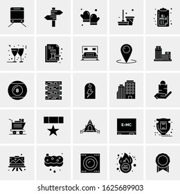 25 Universal Icons Vector illustration