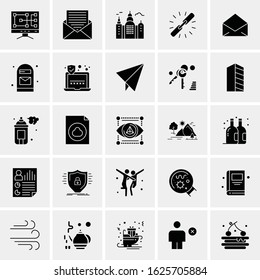 25 Universal Icons Vector illustration