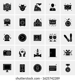25 Universal Icons Vector illustration