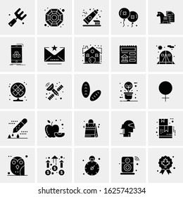 25 Universal Icons Vector illustration