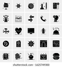25 Universal Icons Vector illustration
