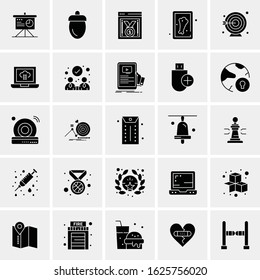 25 Universal Icons Vector illustration