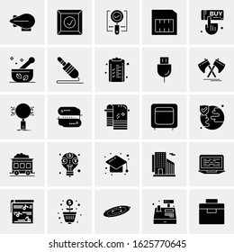 25 Universal Icons Vector illustration
