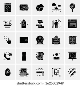 25 Universal Icons Vector illustration
