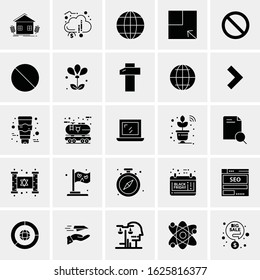 25 Universal Icons Vector illustration