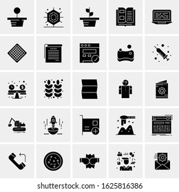 25 Universal Icons Vector illustration