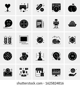 25 Universal Icons Vector illustration