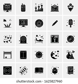 25 Universal Icons Vector illustration