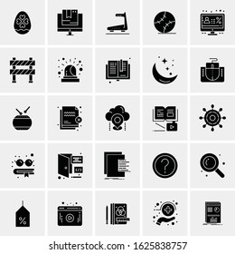 25 Universal Icons Vector illustration