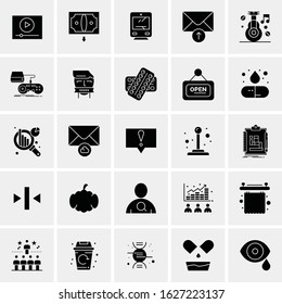 25 Universal Icons Vector illustration