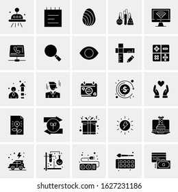 25 Universal Icons Vector illustration